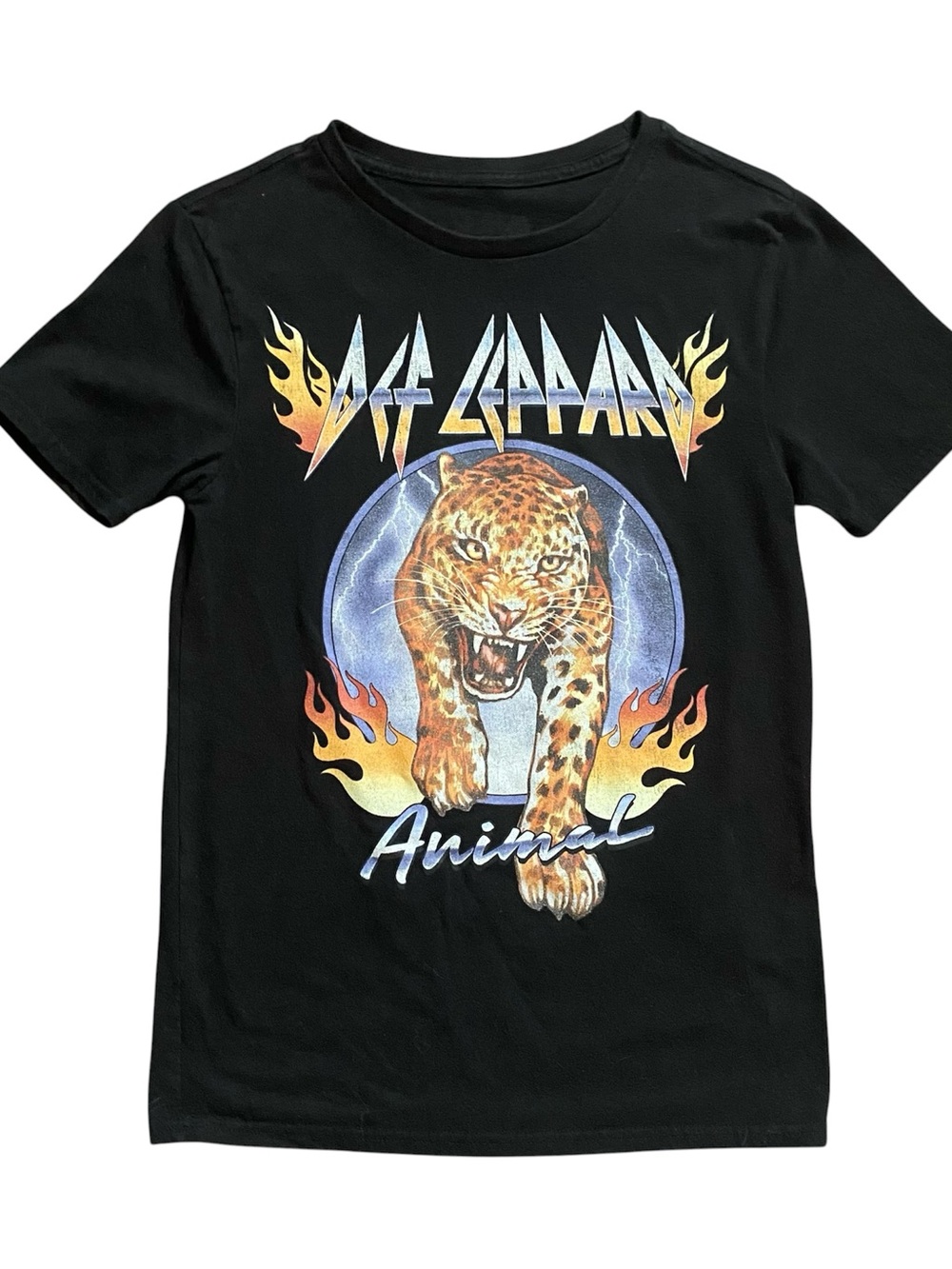 Def Leppard Animal Graphic T-Shirt